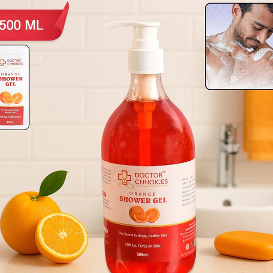 Doctor Chhoices Orange Shower Gel  500ml (1 Pc) - Happy Price - Image 1