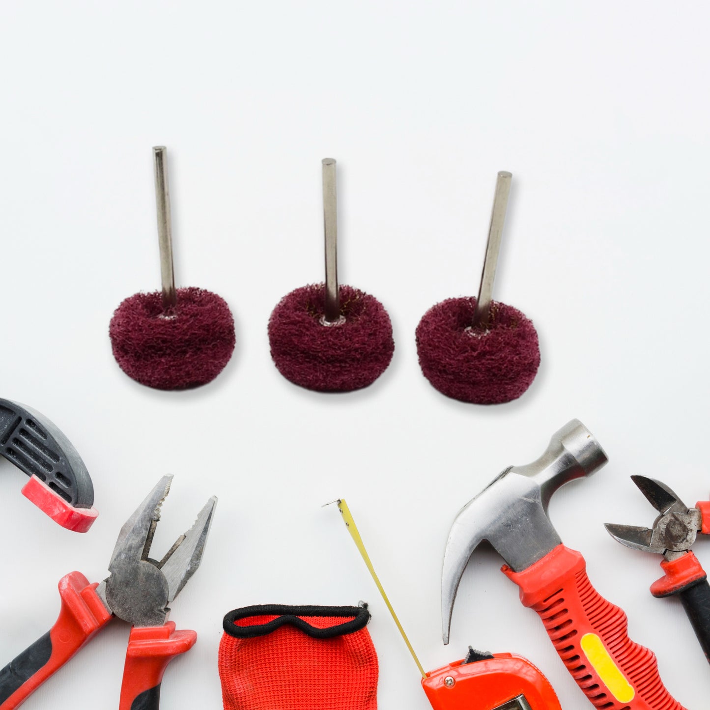 Abrasive Buffing Polishing Wheel Set (3 Pcs) - Happy Price - Image 3