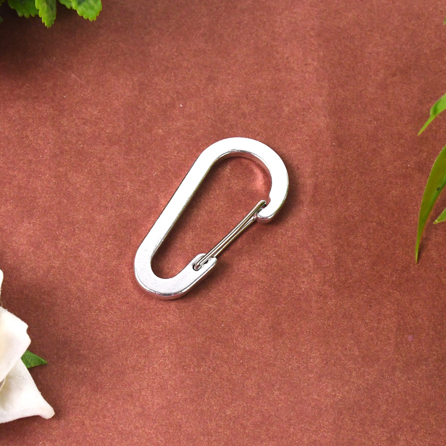Small Snap Hook Clasps Loop Belt  Keychain Belt Loop (1 Pc) - Happy Price - Image 3