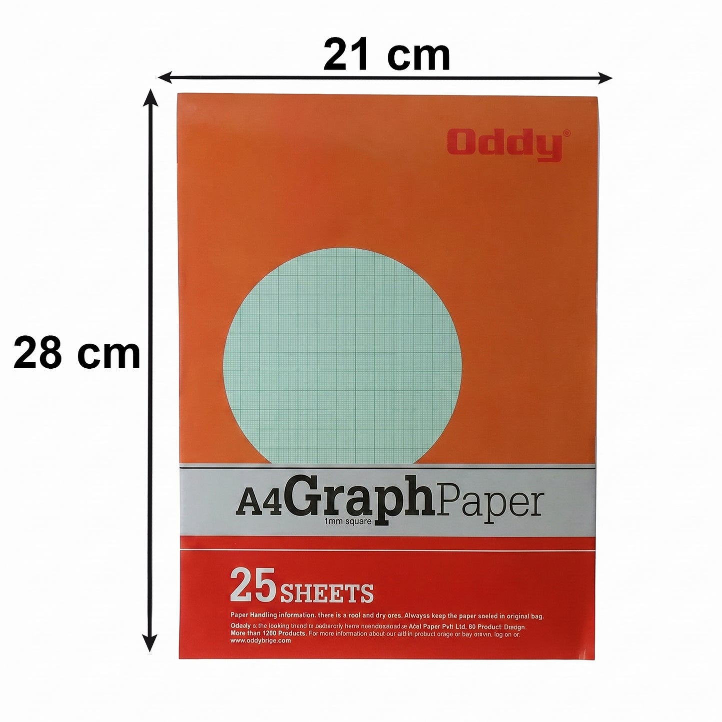 A4 Graph Paper Pad - 1mm Square Grid, 25 Sheets for Technical Drawing & Study - Happy Price - Image 5
