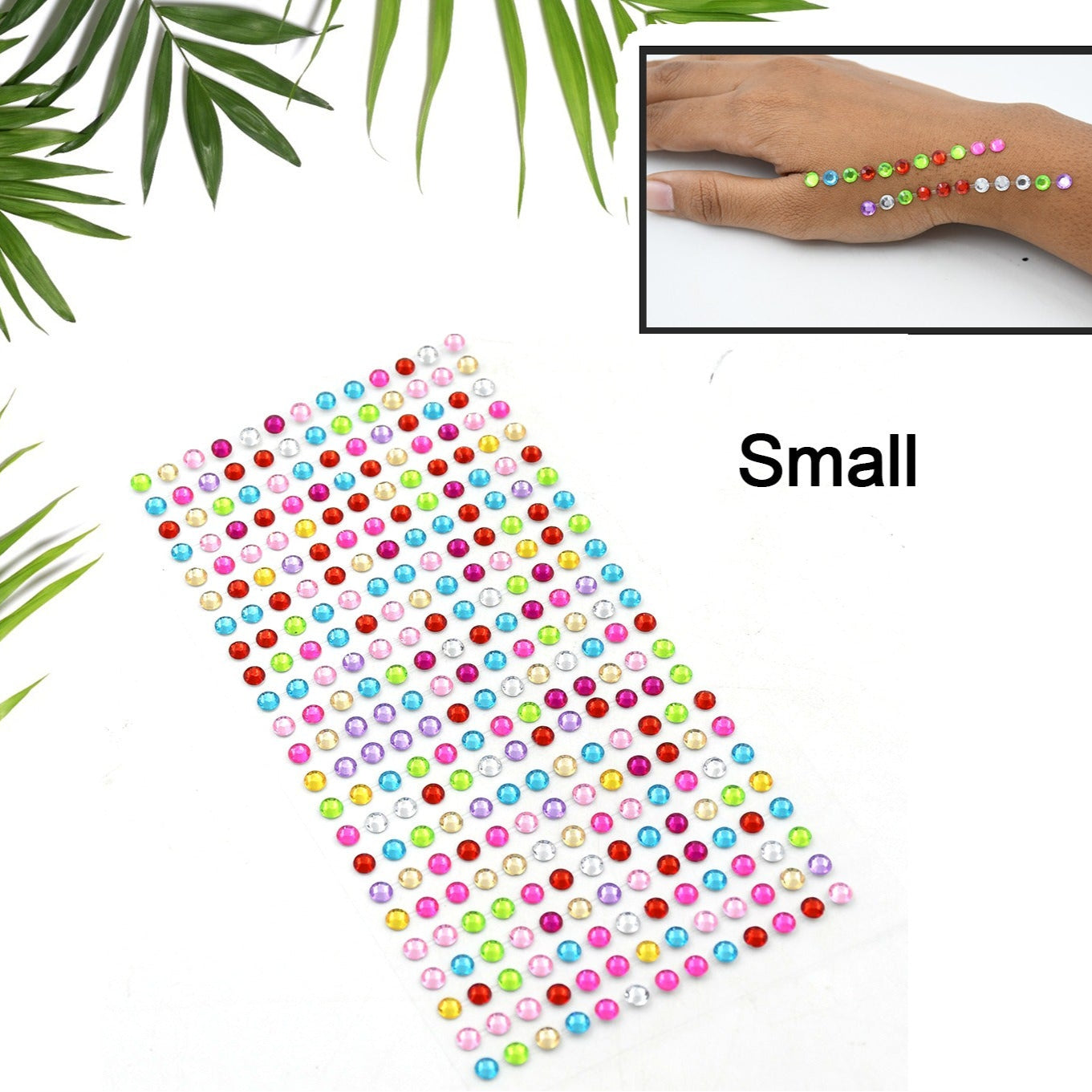 Self Adhesive Multi Size Shaped Shining Stones Crystals Stickers For Art  Craft Mobile Phone Decoration Jewellery Making School Projects Creative Work - Happy Price - Image 1