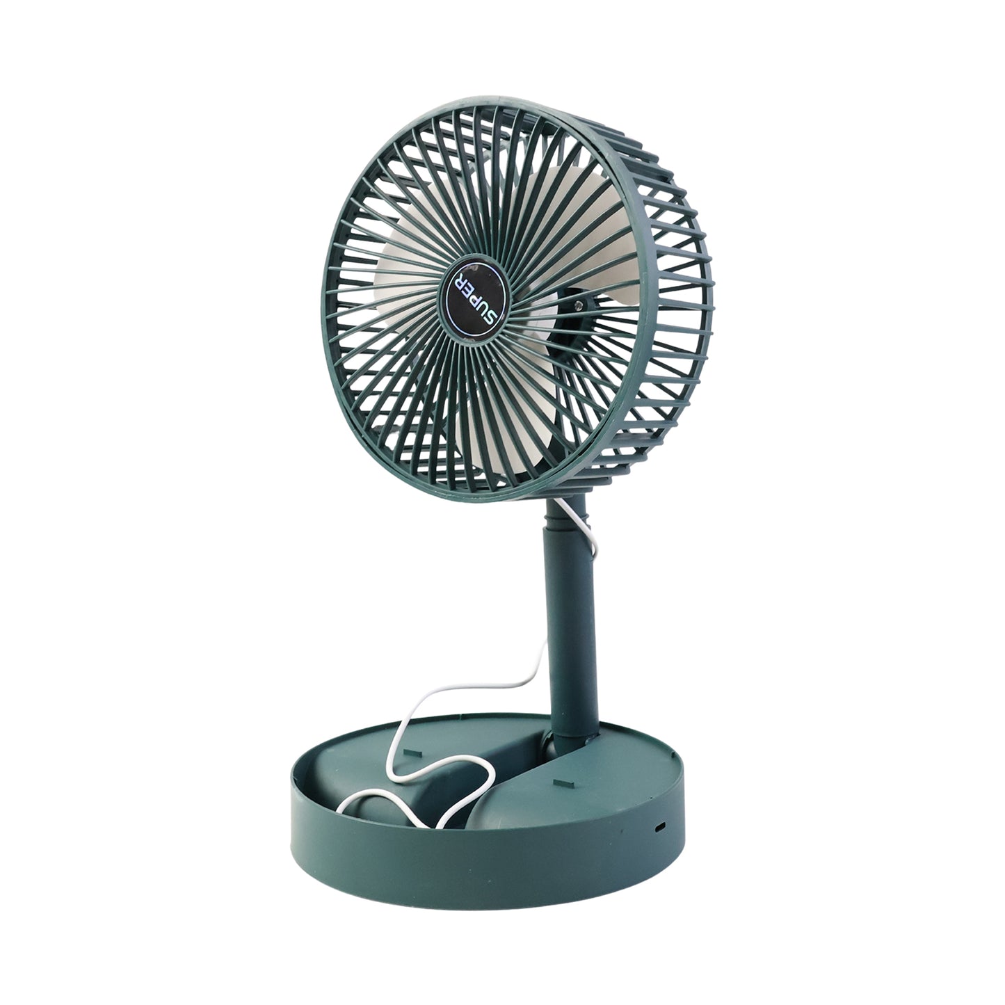 Foldable USB Desk Fan - Portable, Adjustable Height, Quiet Operation (1 Pc) - Happy Price - Image 5