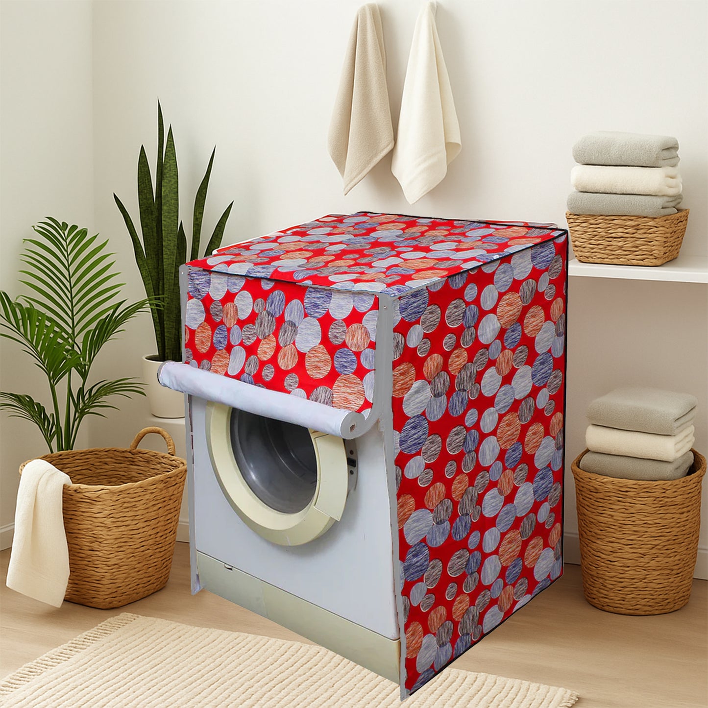 Waterproof Washing Machine Cover 82x60 cm (1 Pc) - Dust & Sun Protection - Happy Price - Image 3