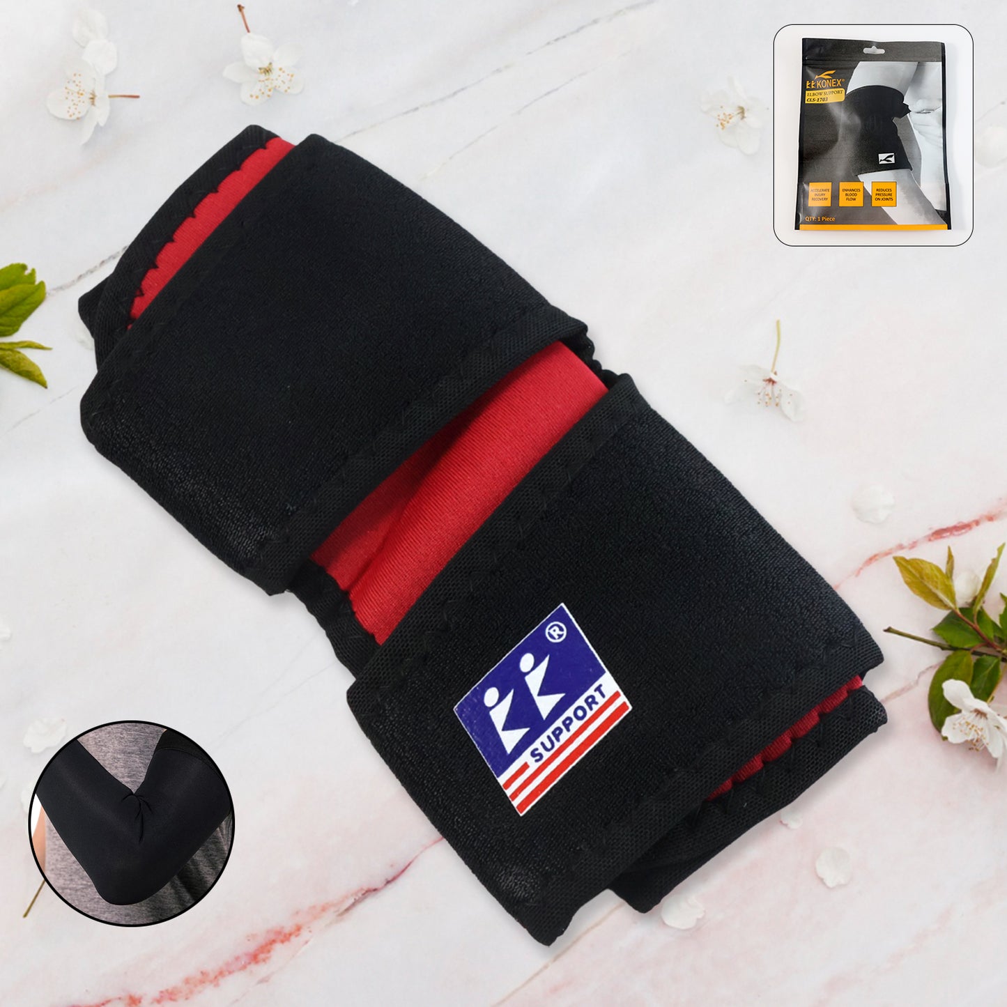 Adjustable Elbow Support Brace for Daily Comfort & Joint Stability - 1 Pc - Happy Price - Image 2