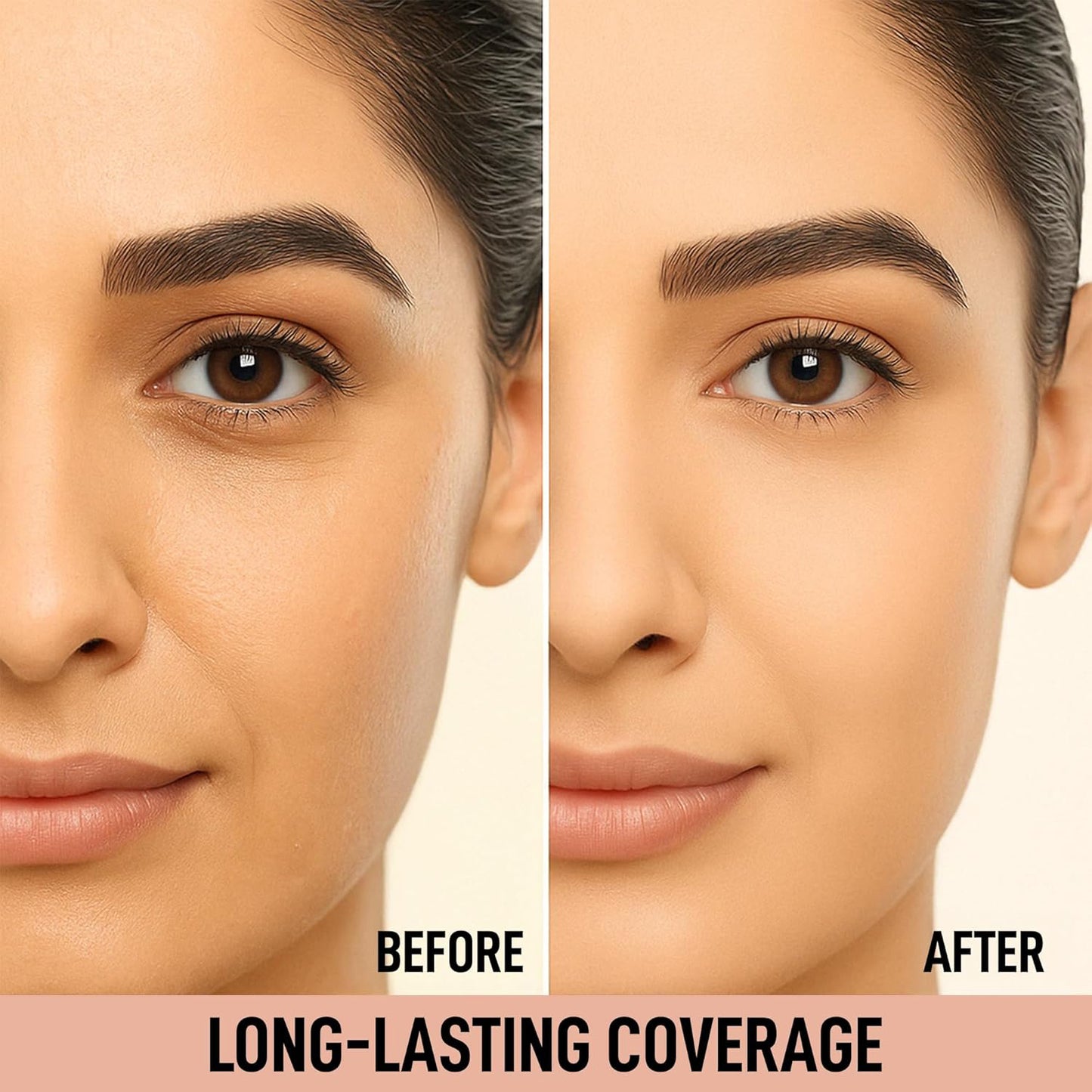 Flawless Touch Compact Powder - Brew Shade, 9 gm - Happy Price - Image 3