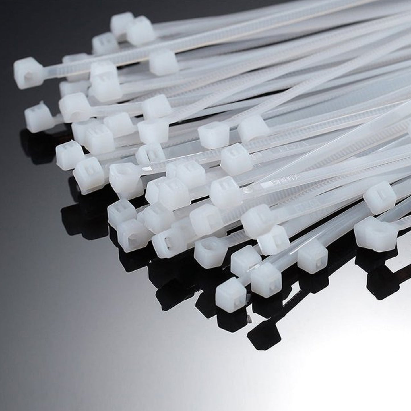 6 Inch Heavy Duty Nylon Cable Ties - Pack of 100 Black - Happy Price - Image 5