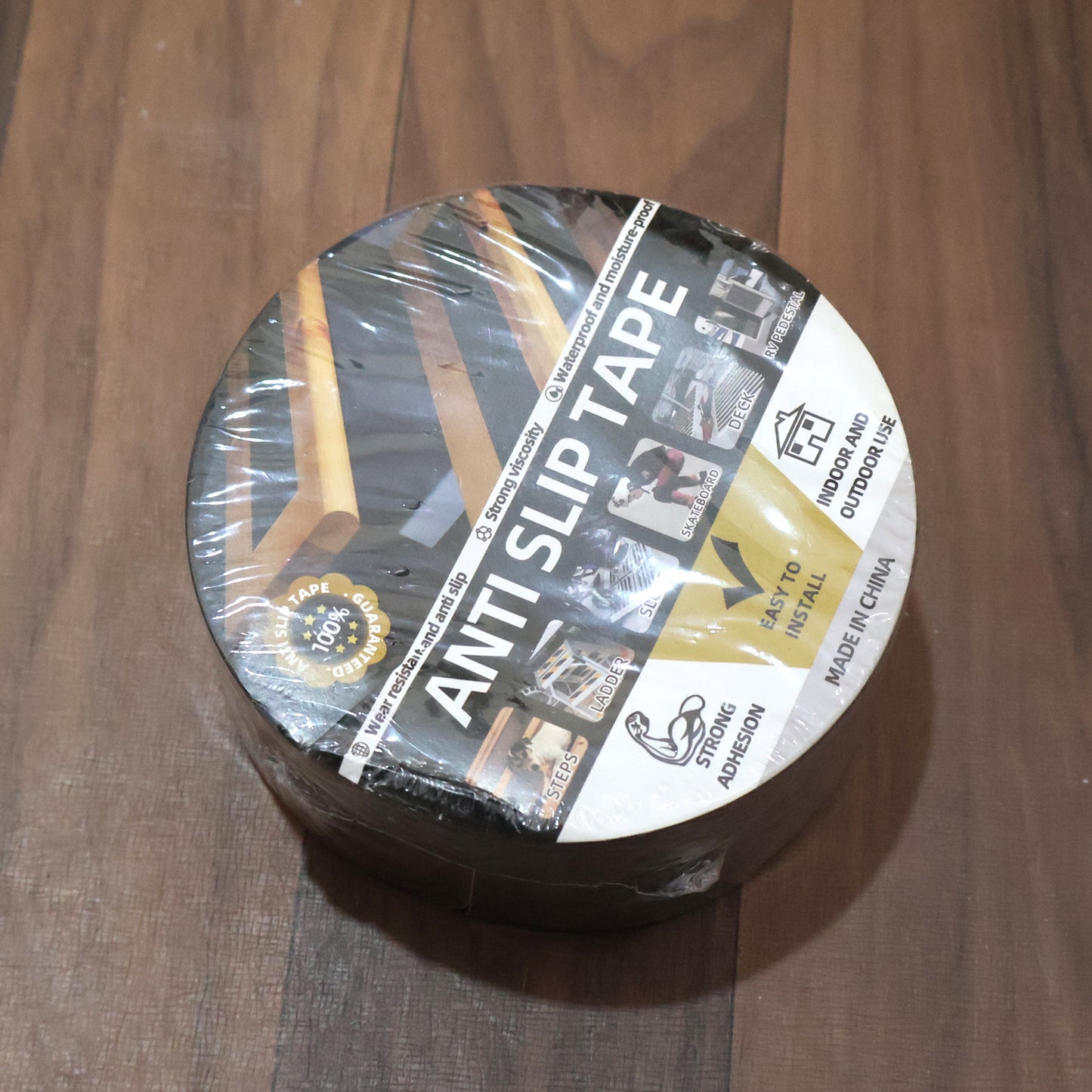 Heavy Duty Anti-Slip Traction Tape Roll - 5cm x 5m, Black - Happy Price - Image 7