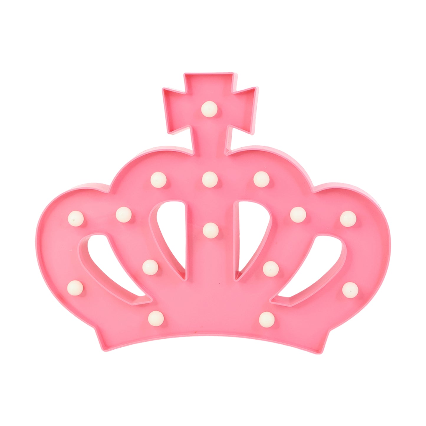 Crown Shape LED Decorative Night Light - Battery Operated Accent Lamp (1 Pc) - Happy Price - Image 2