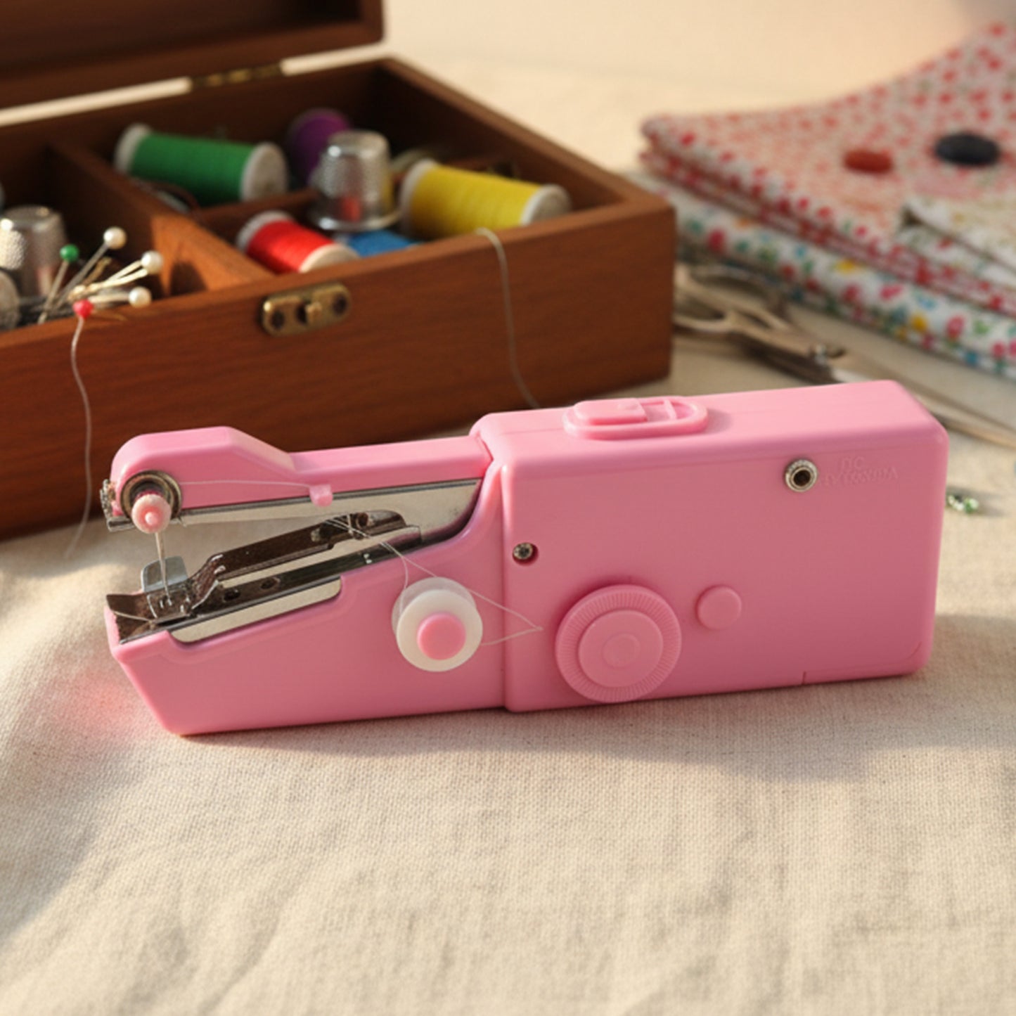 Compact Handheld Sewing Machine Set - Quick Fabric Repairs & DIY Stitching (1 Set) - Happy Price - Image 6