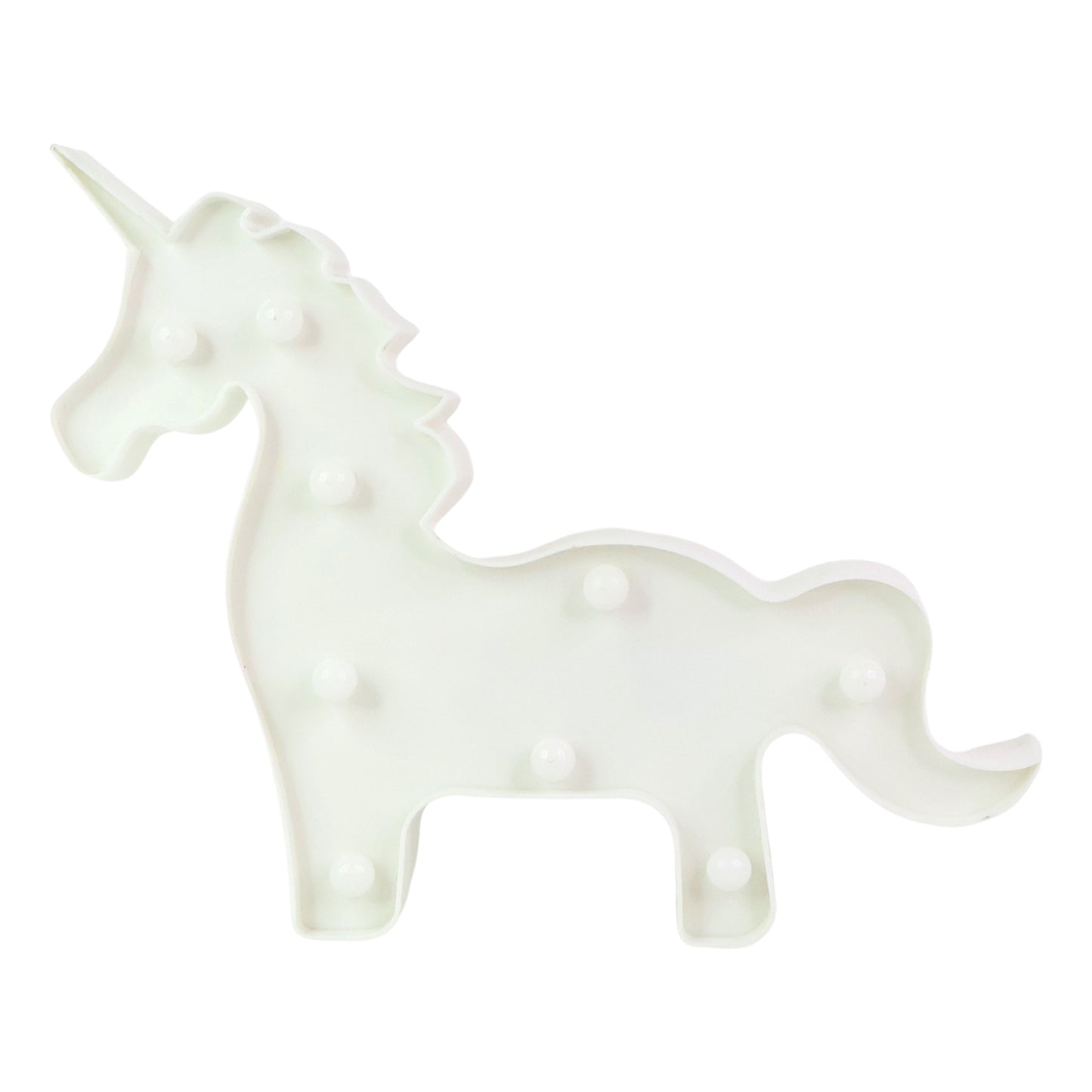 Unicorn Shaped LED Decorative Night Light (1 Pc) - Battery Operated for Kids Room - Happy Price - Image 2