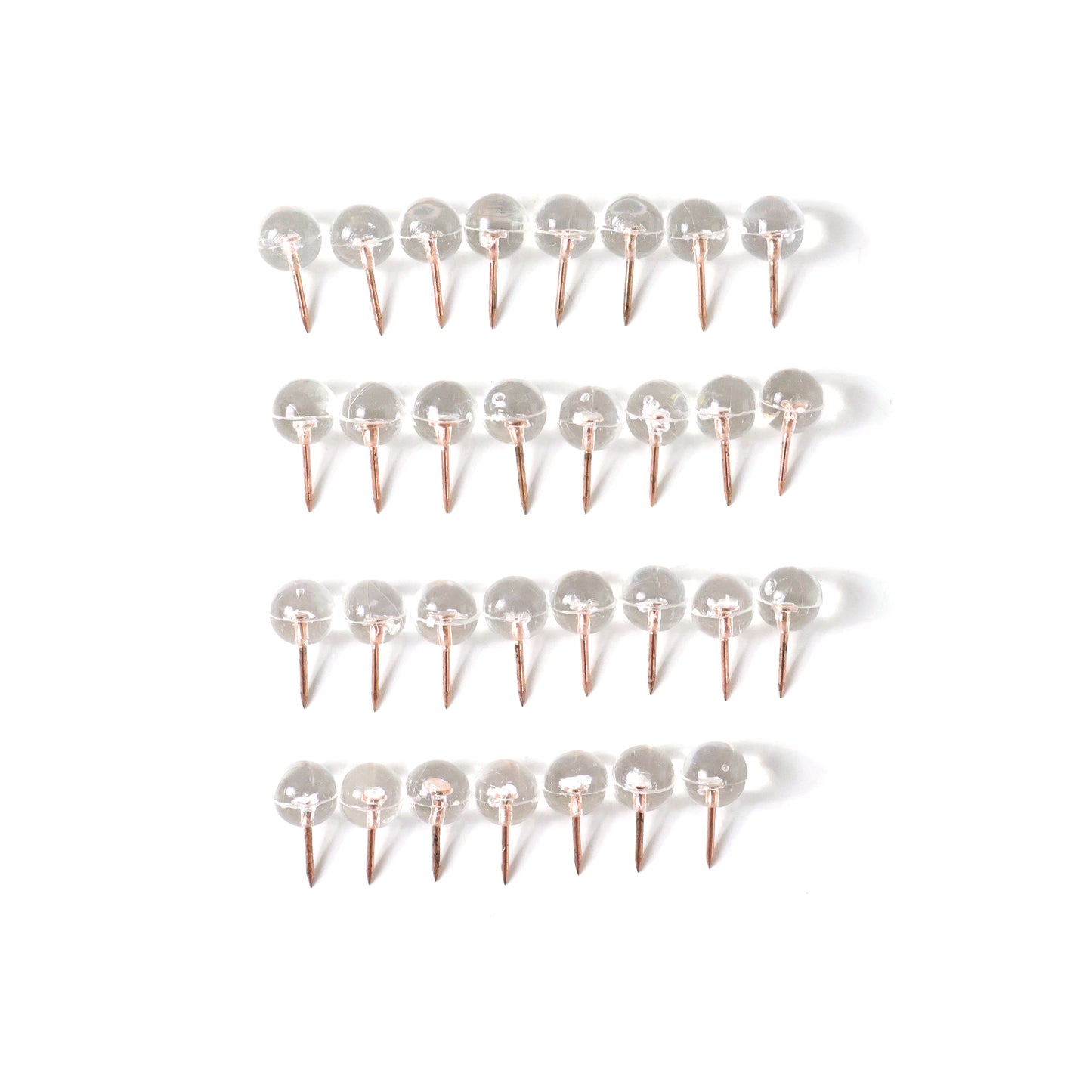 Transparent Crystal Head Push Pins - 30 Pc Set for Notice Boards - Happy Price - Image 4