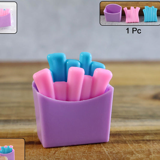 Mini French Fries Pretend Play Toy Set - 1 Pc Pack - Happy Price - Image 1