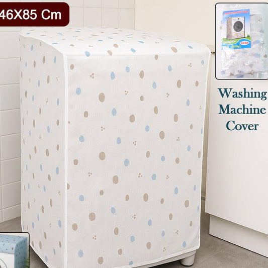Washing Machine Cover Tumble Dryer Cover Sun Protection Dustproof Washing Machine Protective Cover (75x46x85 Cm) - Happy Price - Image 1