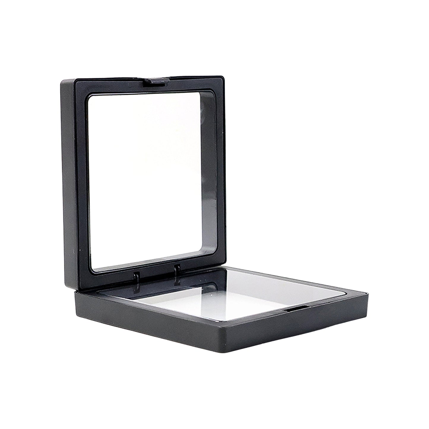 Transparent Jewellery Display Box 9x9 cm (1 Pc) - Magnetic Floating Frame for Rings & Collectibles - Happy Price - Image 4