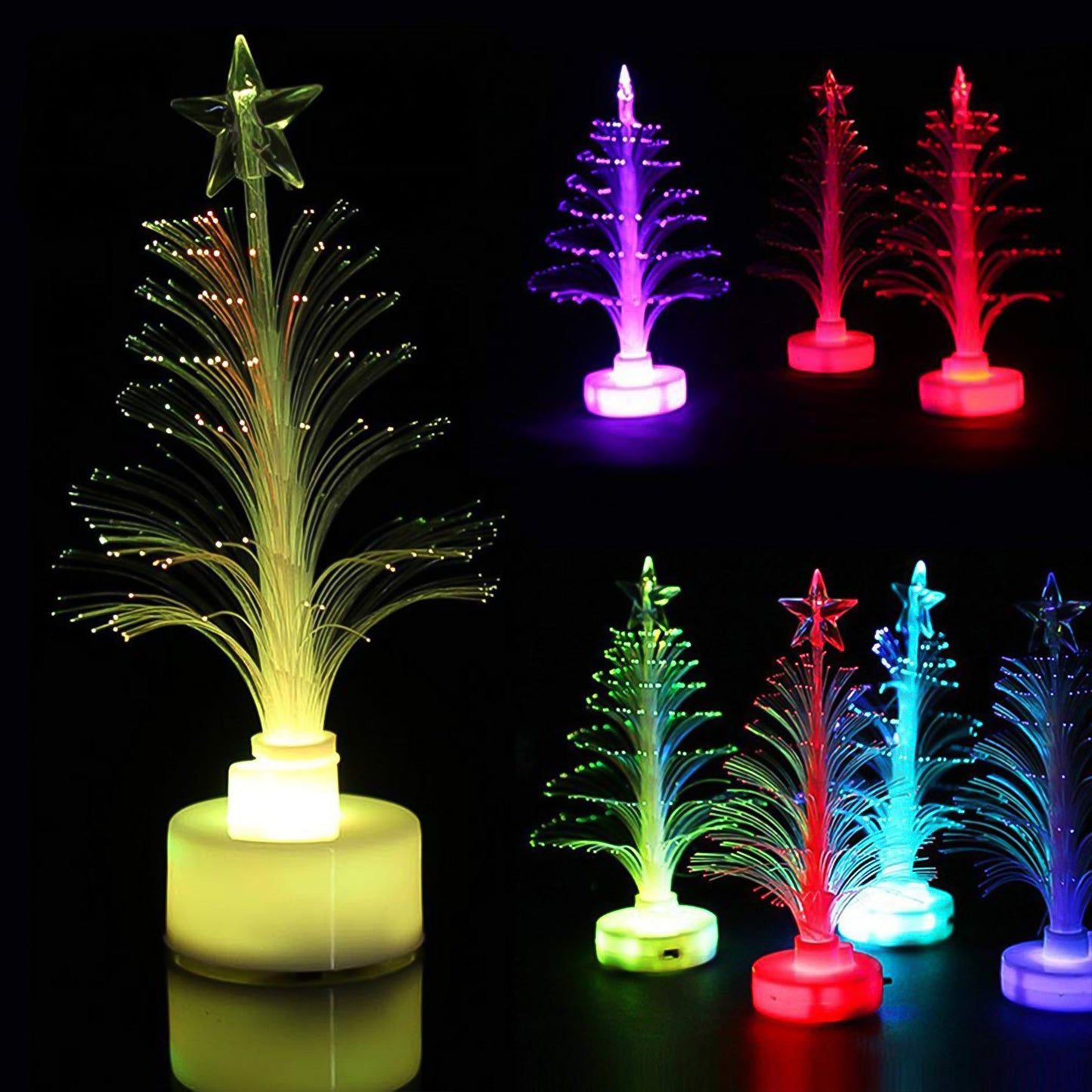 Tree Led Candlelight Colourful Candle Decoration Led Light Night (1 Pc) - Happy Price - Image 3