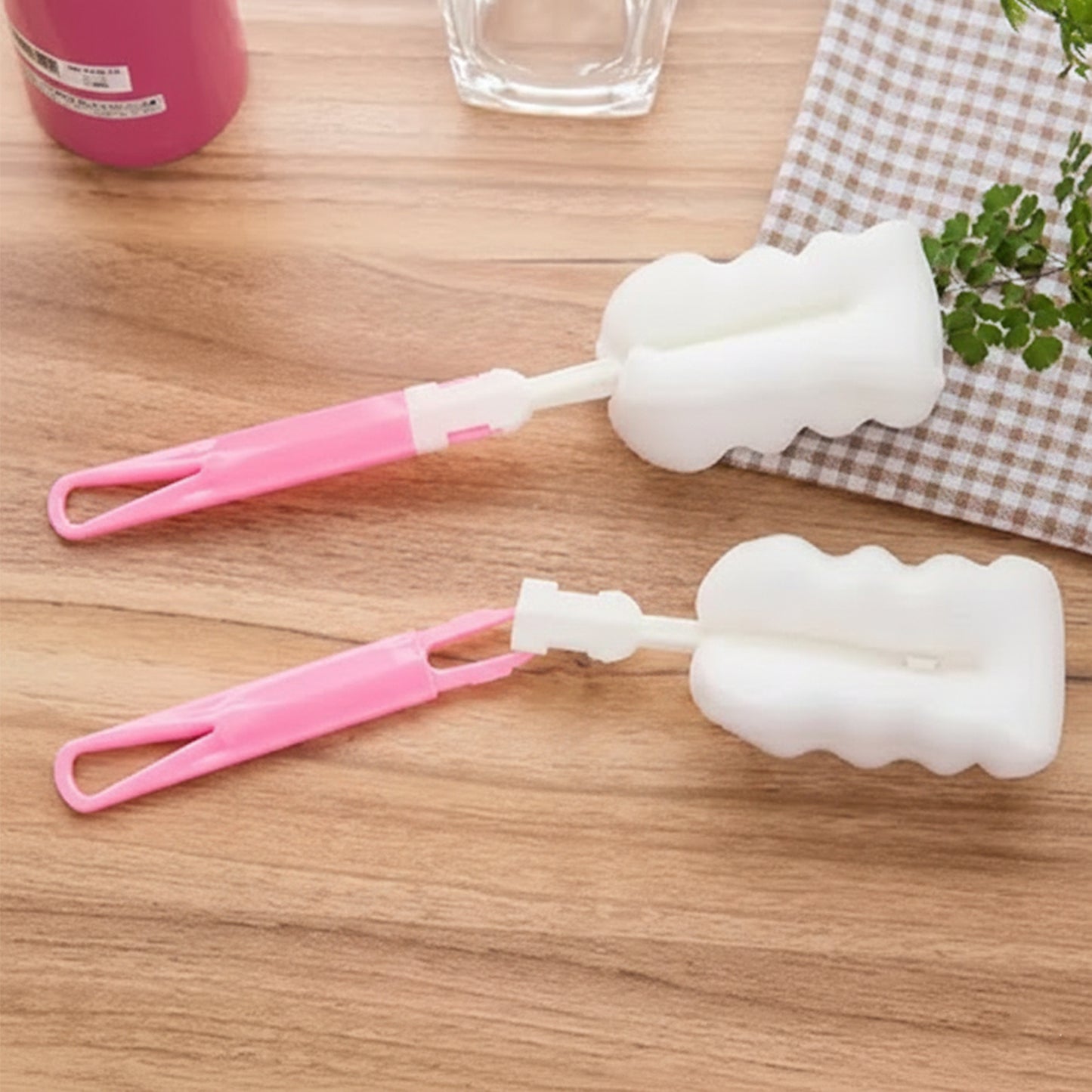 32cm Long Handle Silicone Bottle Brush for Deep Cleaning (1 Pc) - Happy Price - Image 3
