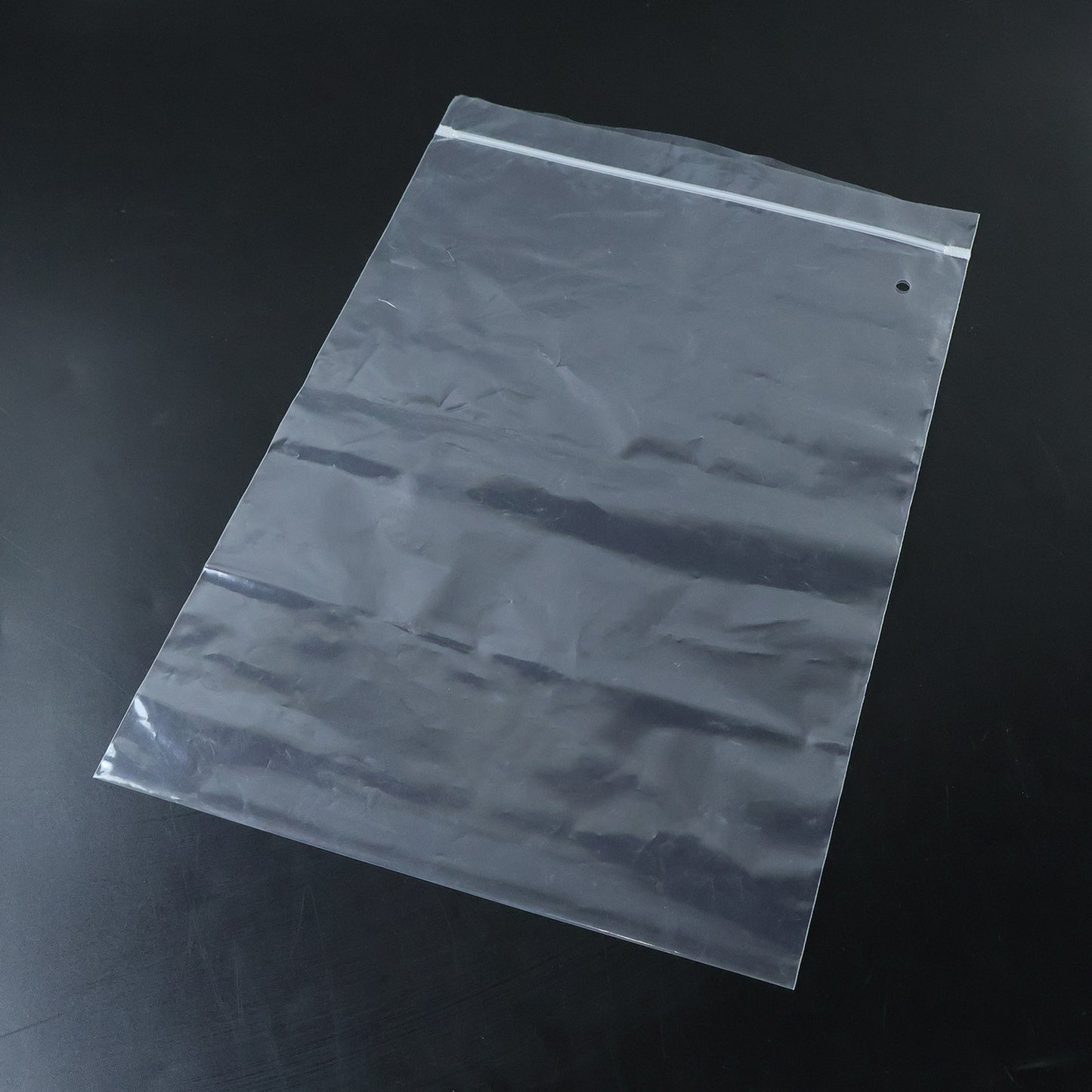 Transparent Plastic Zip Lock Bag (1 Pc 33x23 Cm)