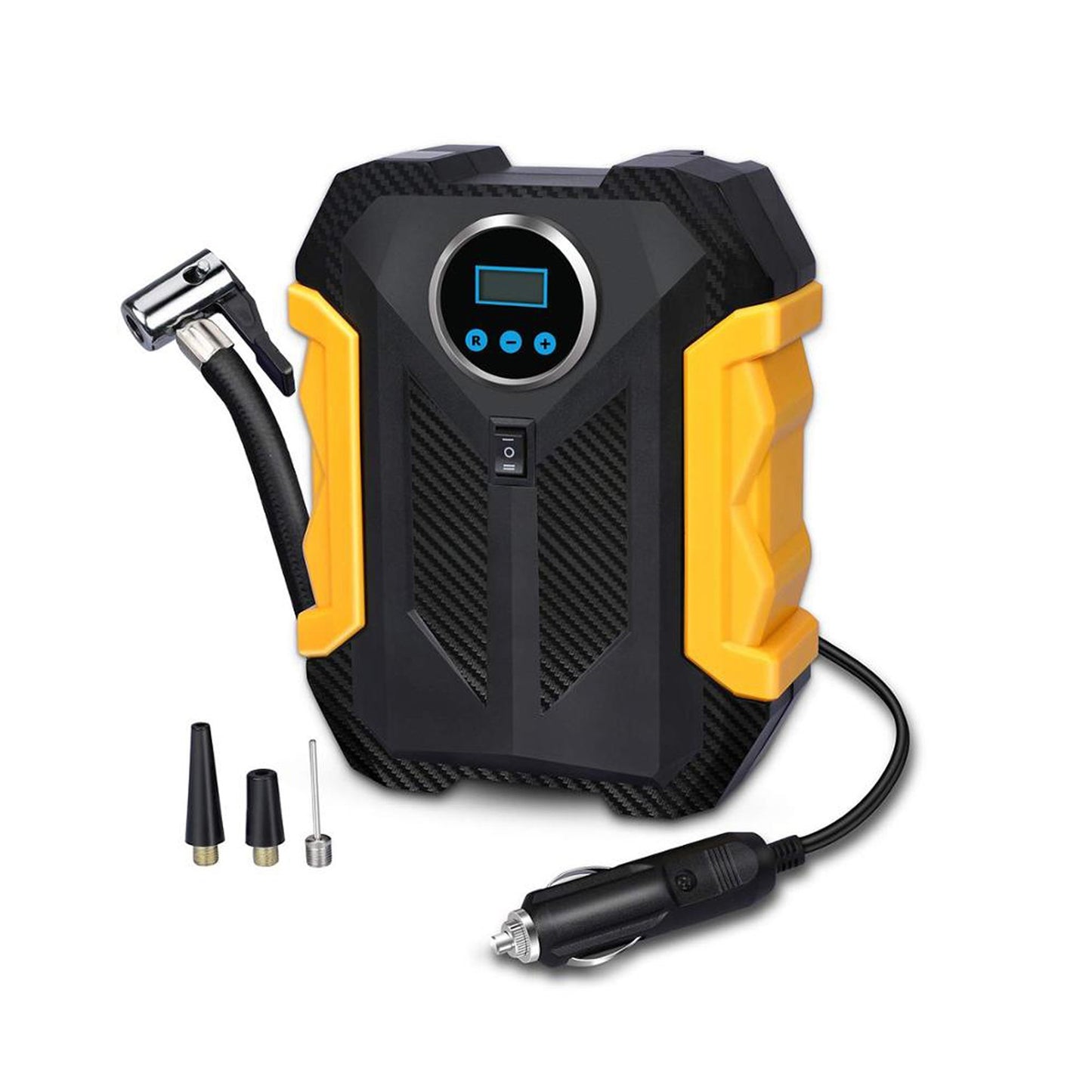 Portable Electric Car Air Compressor Pump For Car And Bike Tyre - Happy Price - Image 5