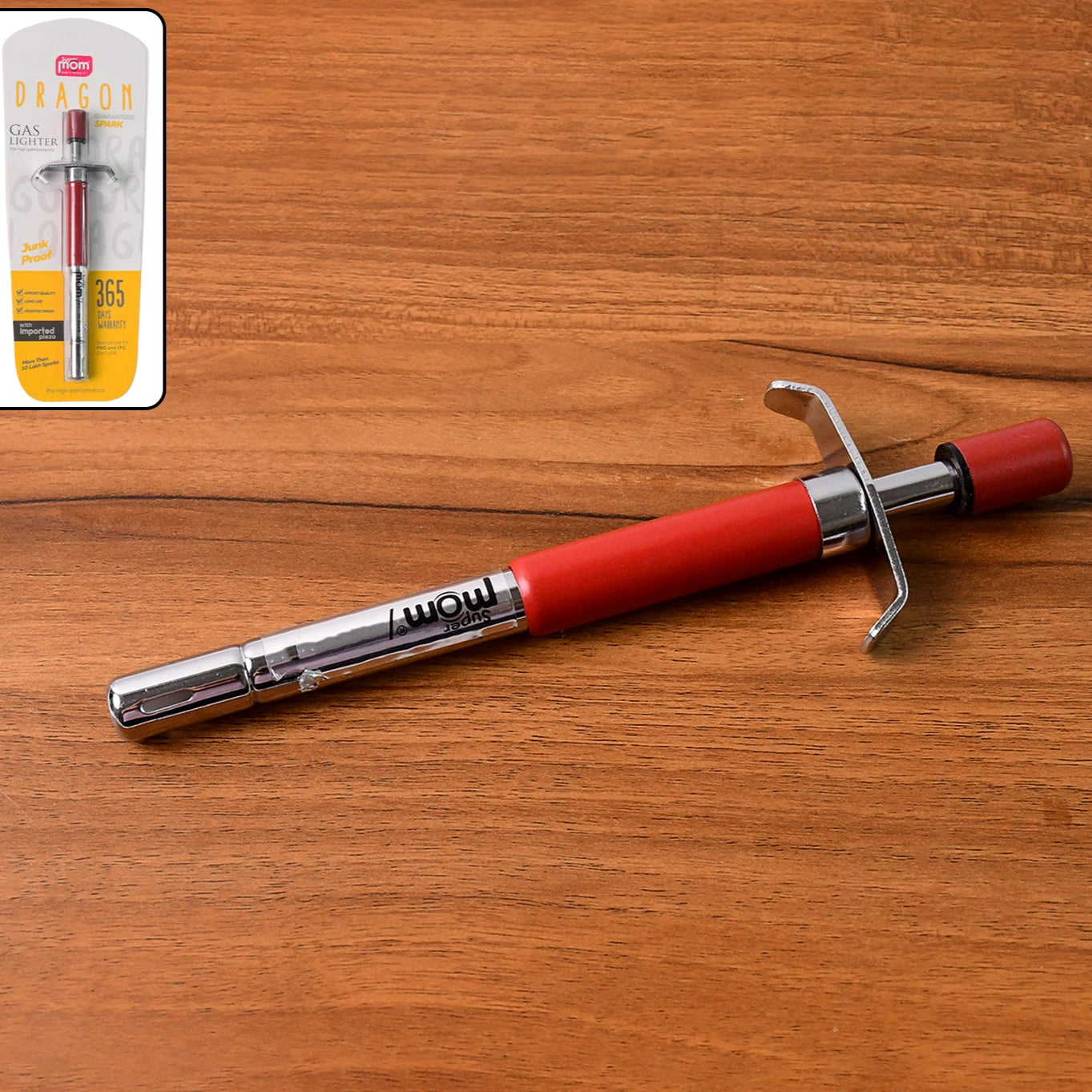 Heavy Duty Stainless Steel Gas Lighter for Kitchen Stove - 1 Pc - Happy Price - Image 1