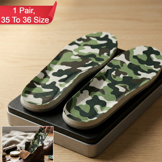 Lightweight Printed Foot Insoles For Daily Use (1 Pair 35 To 36 Size)