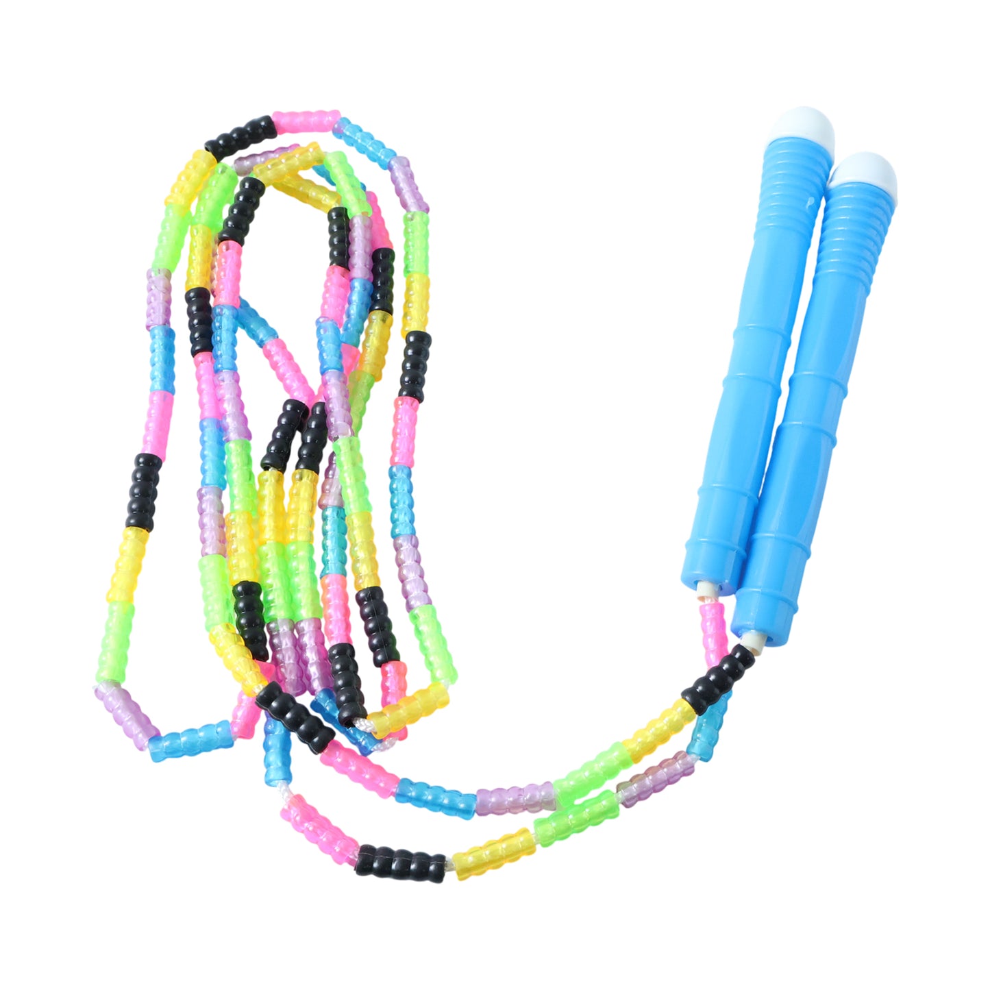 Adjustable Beaded Skipping Rope for Fitness - 1 Set - Happy Price - Image 4