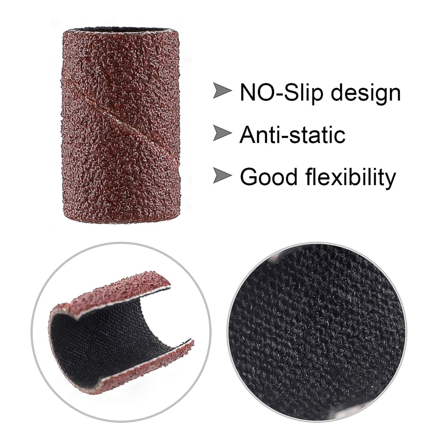 Nail Drill Sanding Band Machine Replacement Bits Pedicure Tool (10 Pcs Set) - Happy Price - Image 4