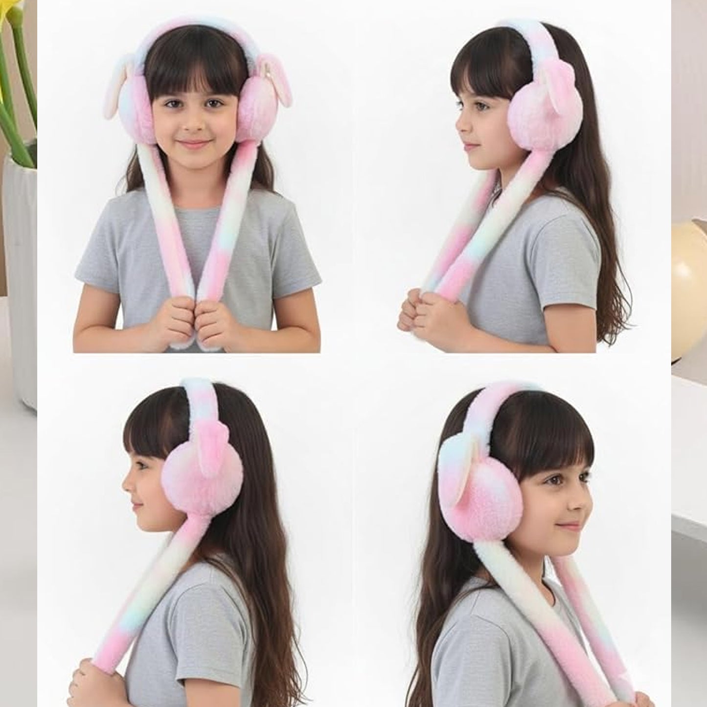 Soft Plush Kids Earmuffs - Cozy Winter Ear Warmers (1 Pc) - Happy Price - Image 5