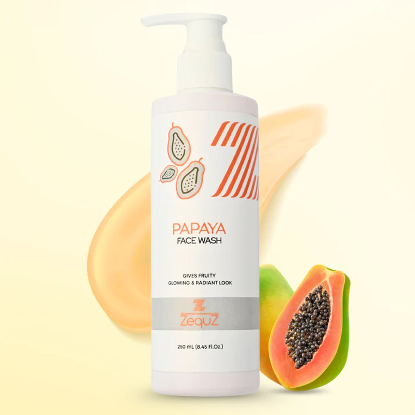Papaya Face Wash - Gentle Daily Cleanser for Radiant Skin (250 ML) - Happy Price - Image 4