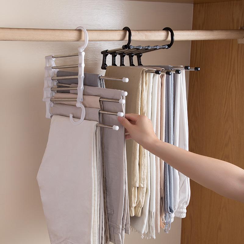 Adjustable Trouser Pants Hanger Organizer - Happy Price - Image 2