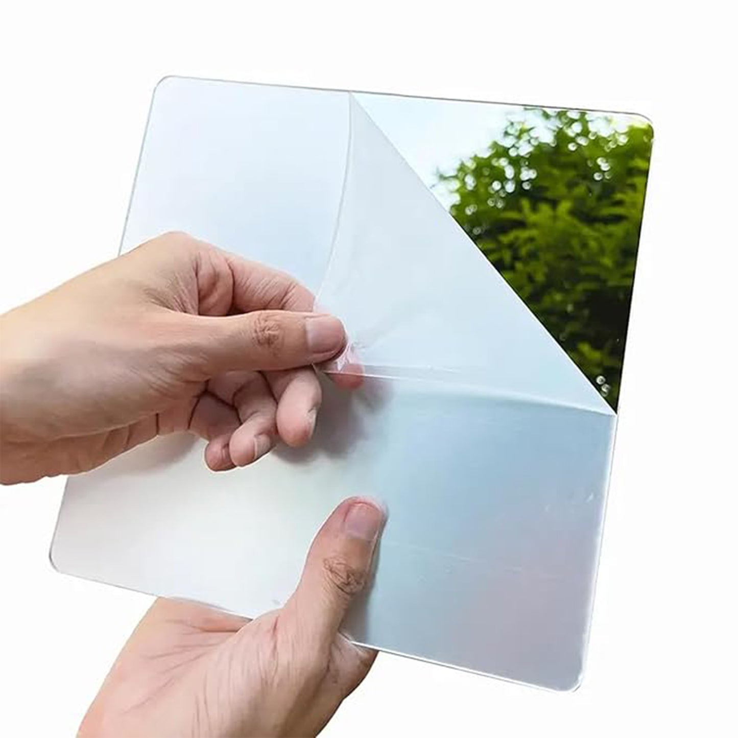 Flexible Acrylic Mirror Set (30x30 Cm  10 Pcs Set) - Happy Price - Image 2