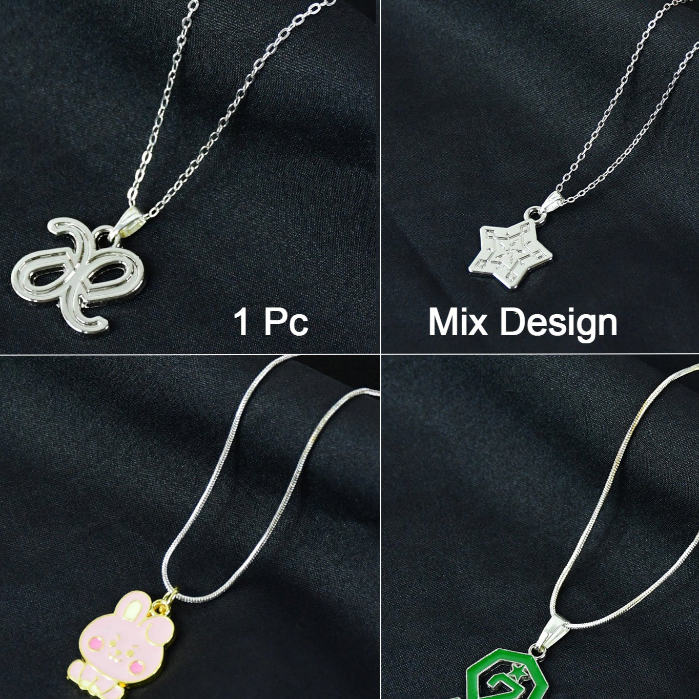 Pendant Necklace  Single Piece (Random Mix Design) - Happy Price - Image 1