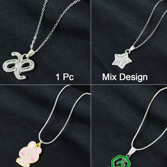 Pendant Necklace  Single Piece (Random Mix Design) - Happy Price - Image 1