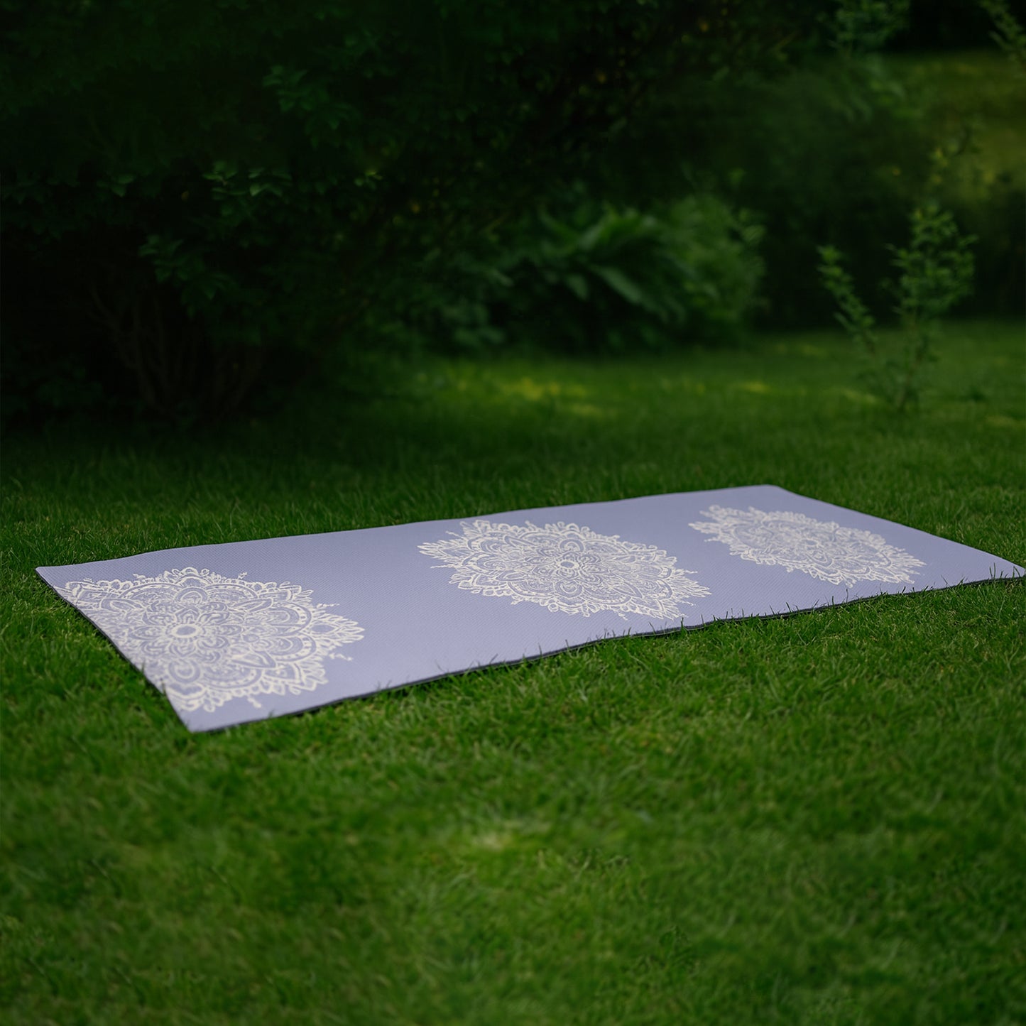 Premium Non-Slip Printed Yoga Mat for Home & Studio Workouts - Mix Color, 1 Pc - Happy Price - Image 4