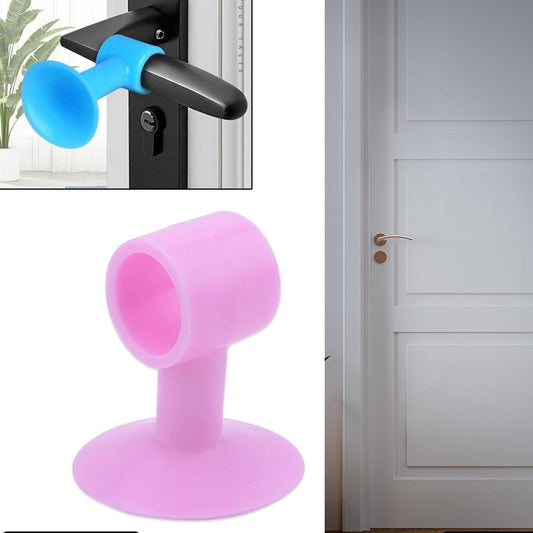 Door Stopper Mini Anti-collision Silicone Door Handle Crash Pad - Happy Price - Image 1