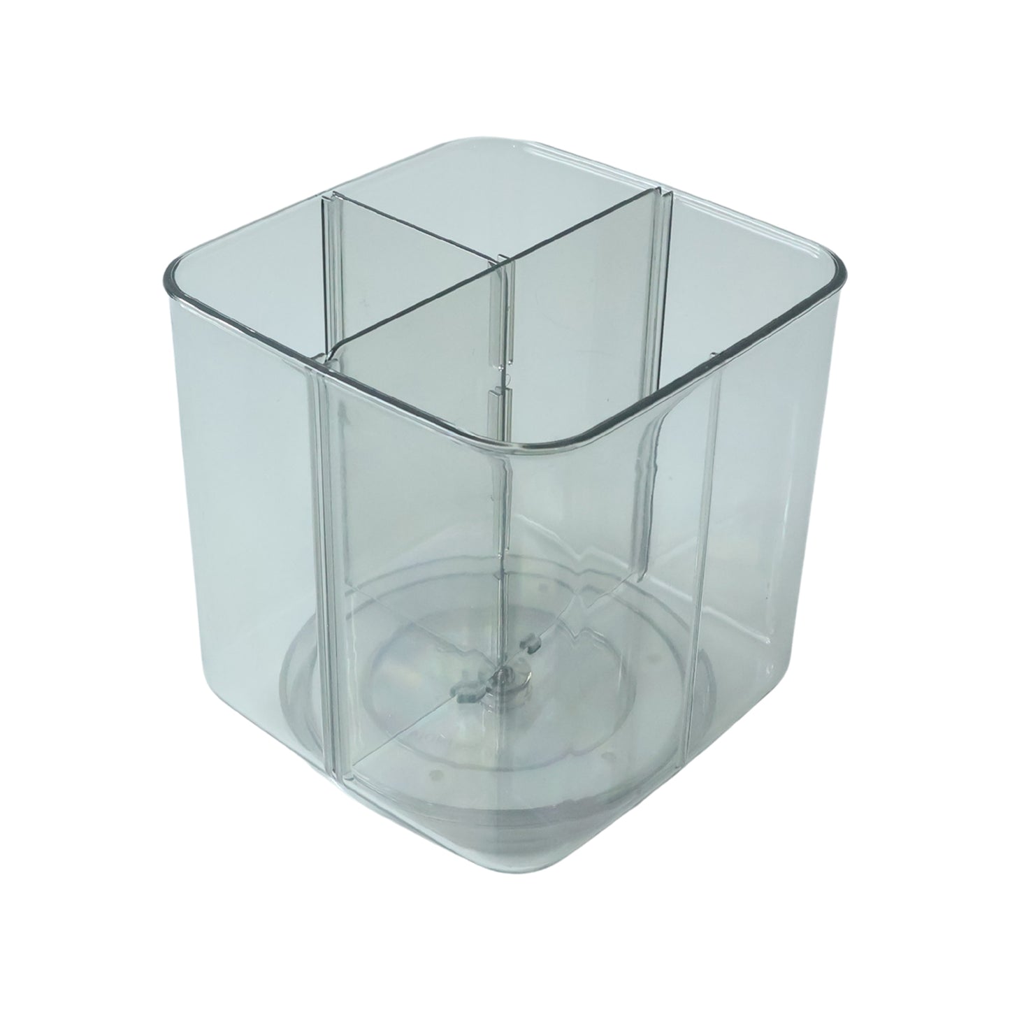360 Rotating Desk Organizer Holder - Transparent Acrylic Pen Stand for Office & Study - Happy Price - Image 4