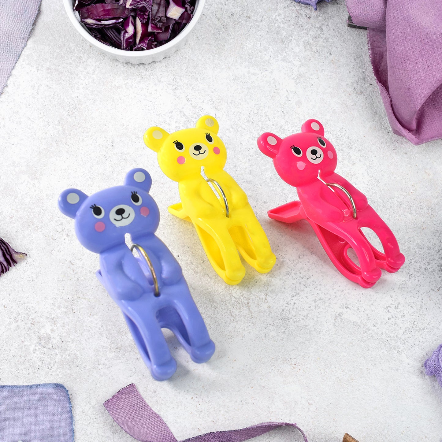 Towel Clip Windproof Plastic Towel Clips (3 Pcs Set) - Happy Price - Image 2