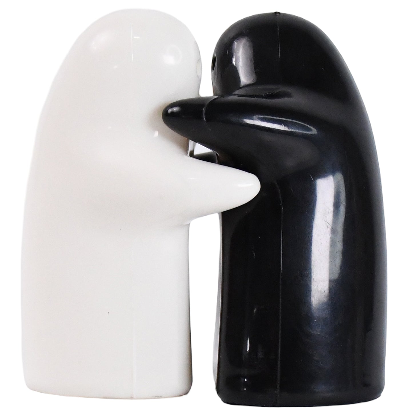 Ceramic Hugging Couple Salt and Pepper Shakers - Cute Kitchen Decor Set (2 Pcs) - Happy Price - Image 4