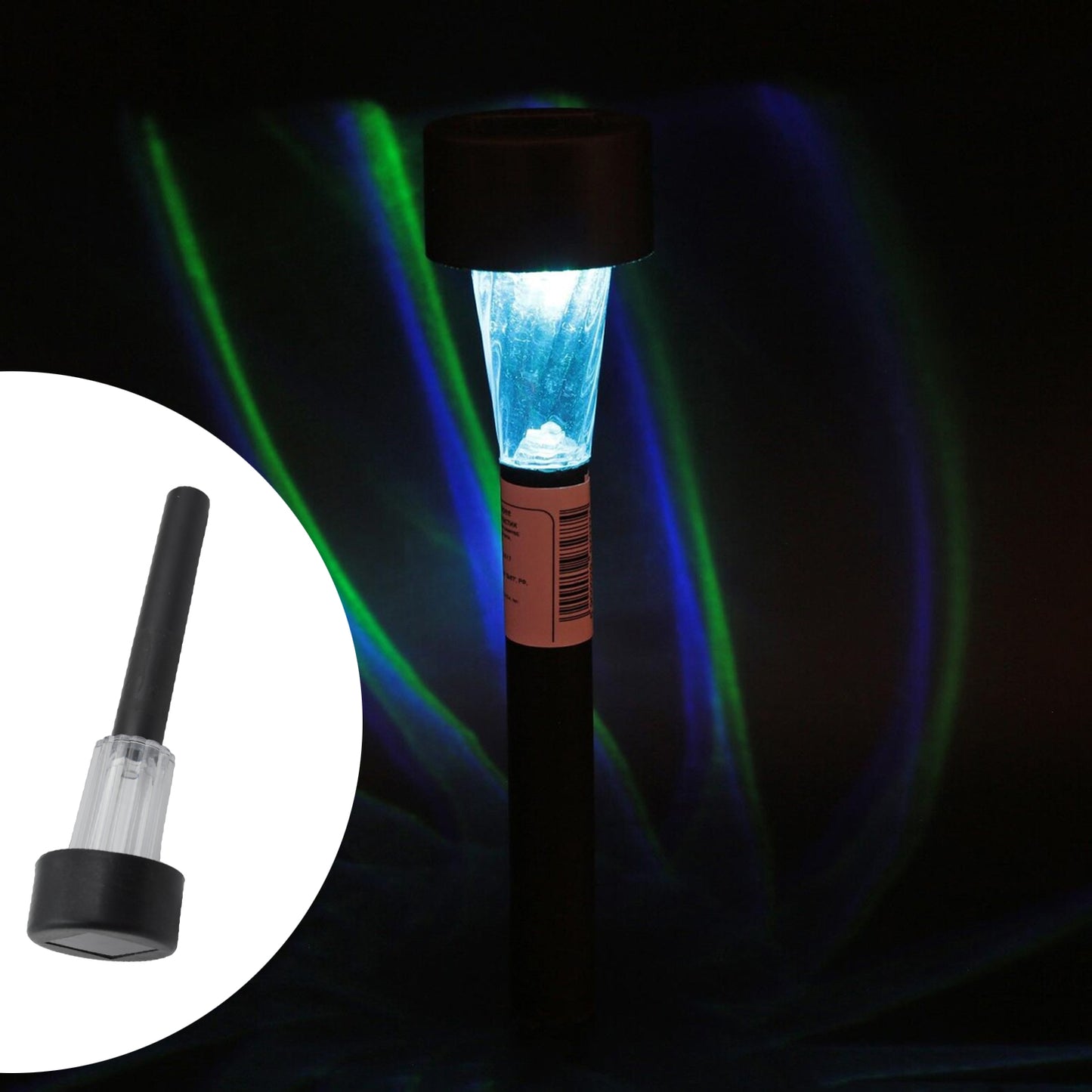 9140a Solar Panel Led Spike Spot Light Landscape Garden Yard Path Lawn Outdors Solar Lamps Waterproof Outdoor Decorative Landscape Lights For Garden Patio Yard Walkway (Moq - 24) - Happy Price - Image 5