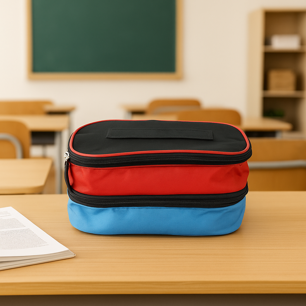 Premium Quality Insulated Lunch Box Bag (1 Pc) - Happy Price - Image 5