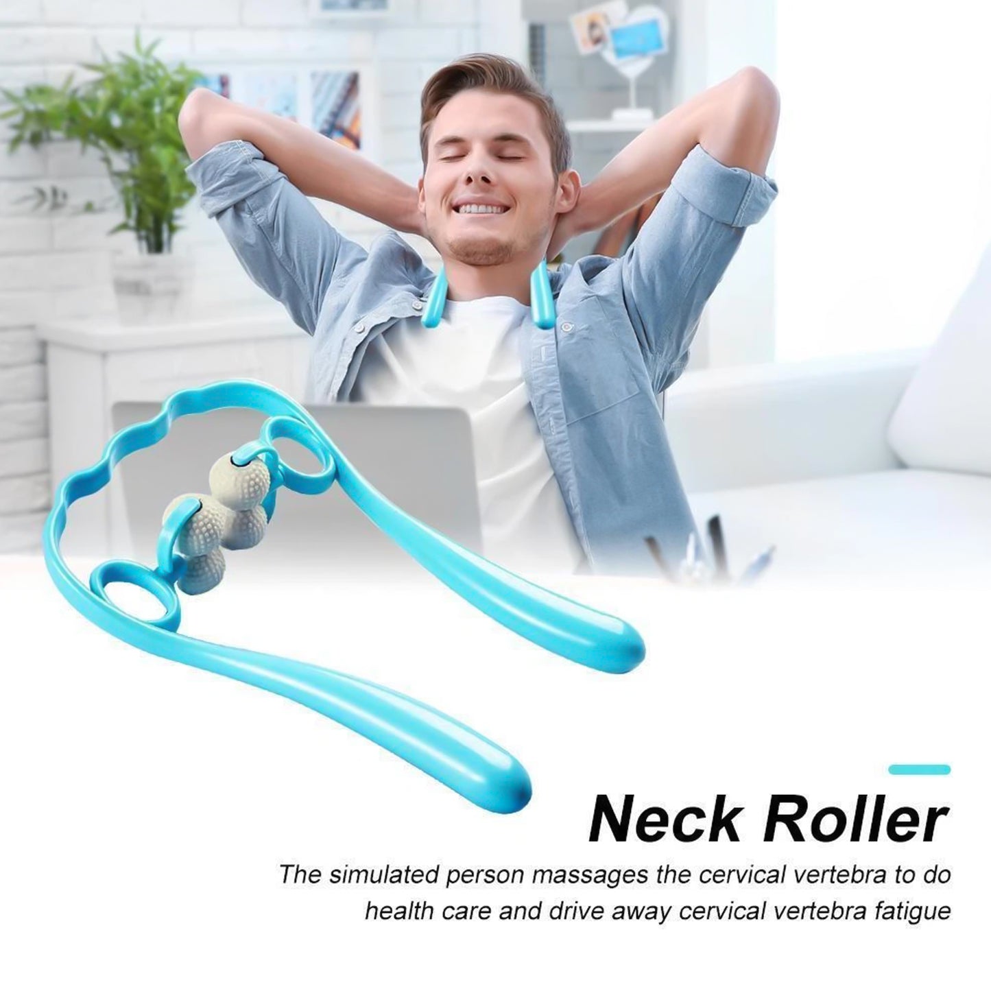 Premium Dual Roller Neck And Shoulder Massager (1 Pc) - Happy Price - Image 7