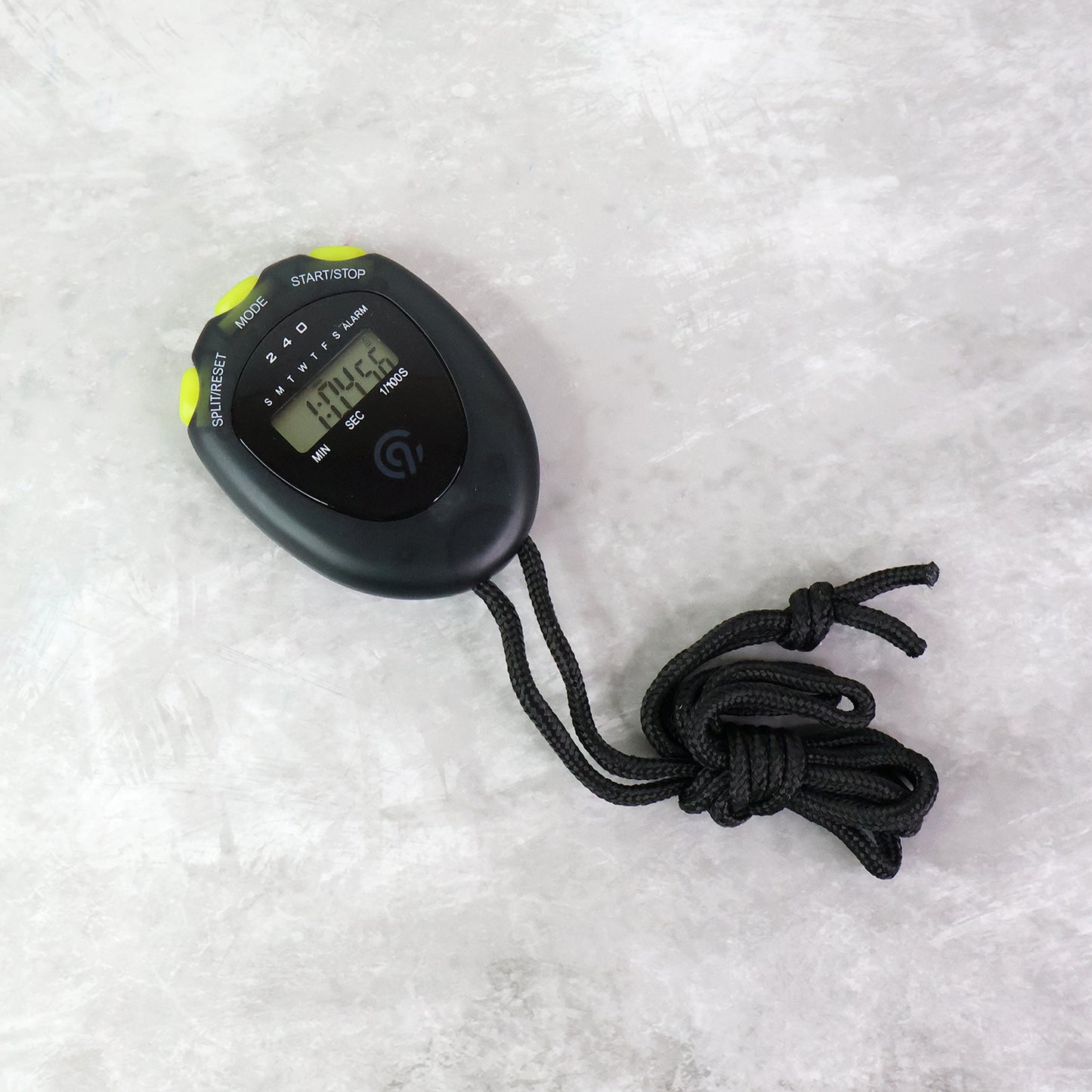 Digital Sports Stopwatch with Split Timing, Alarm & Clock - Portable Handheld Timer - Happy Price - Image 4