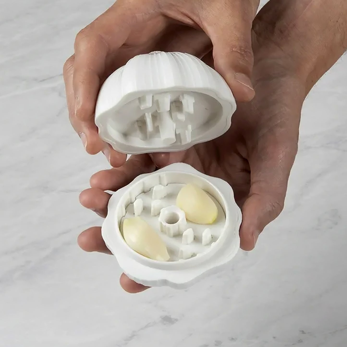 Garlic Press Sharpener Device Household Portable Manual Chili Ginger Garlic Masher Crusher Garlic Press Garlic Crusher Garlic Chopper Garlic Grinder - Happy Price - Image 4