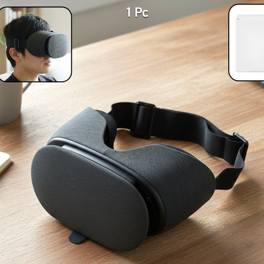 VR Headset Comfort Mask with Adjustable Strap - 1 Pc - Happy Price - Image 1