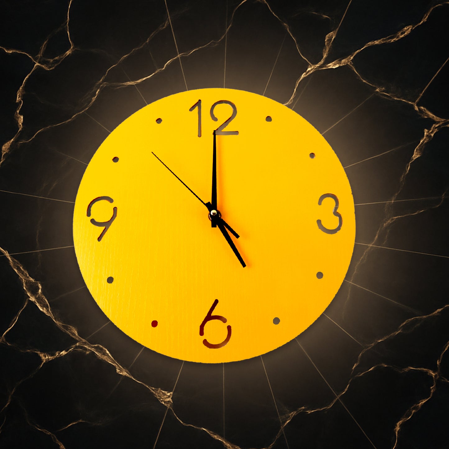 Modern Minimalist Wall Clock For Home  Office Dcor (1 Pc) - Happy Price - Image 3
