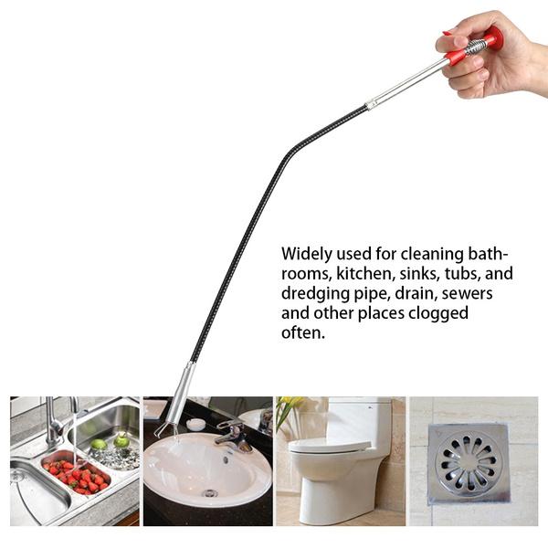 Metal Wire Brush Sink Cleaning Hook Sewer Dredging Device - Happy Price - Image 3