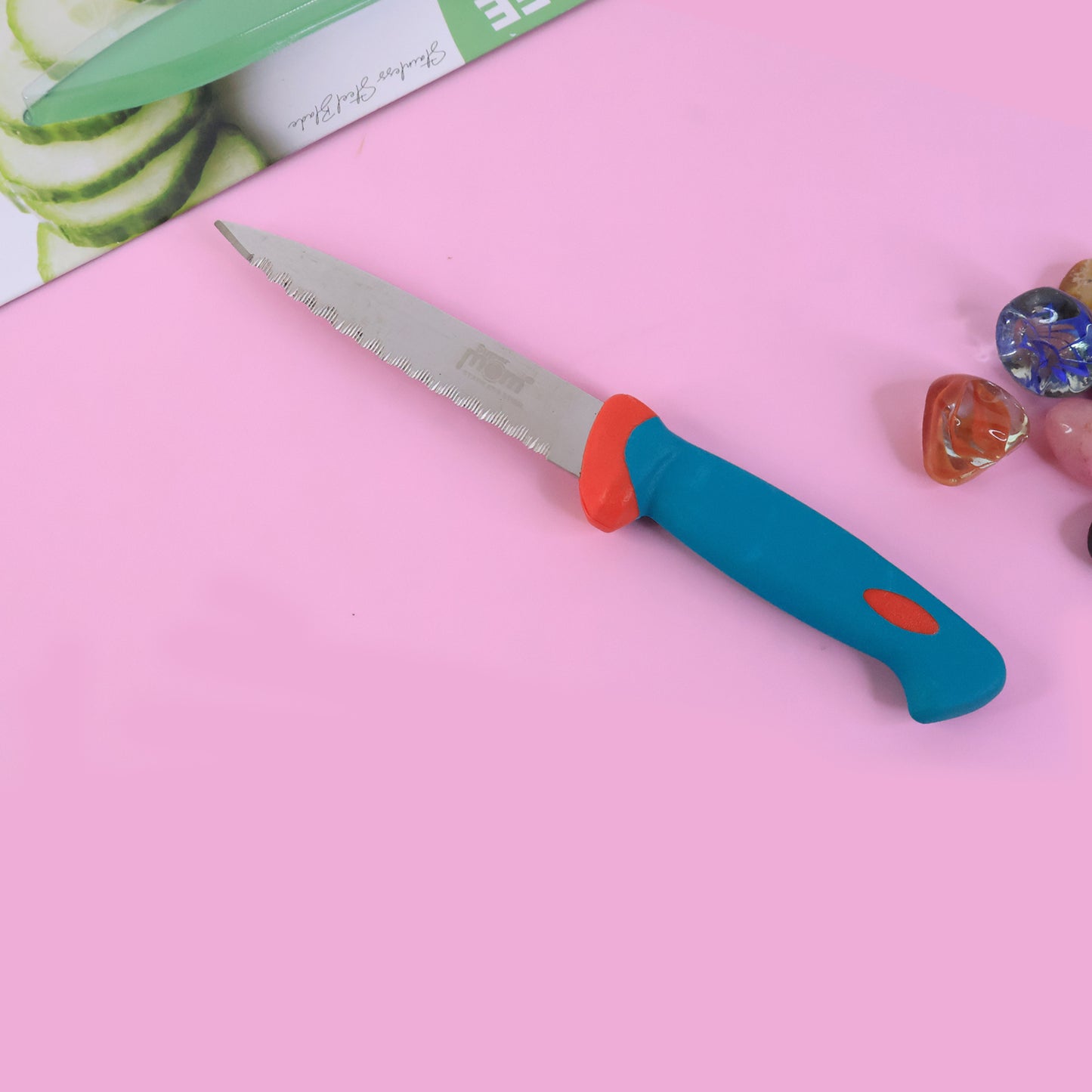 Premium Stainless Steel Paring Knife with Anti-Slip Handle - 1 Pc - Happy Price - Image 5