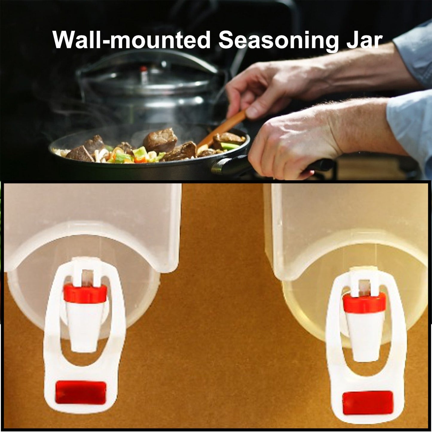 Wall Mounted Oil Dispenser Bottle (1100ml Approx) - Happy Price - Image 3
