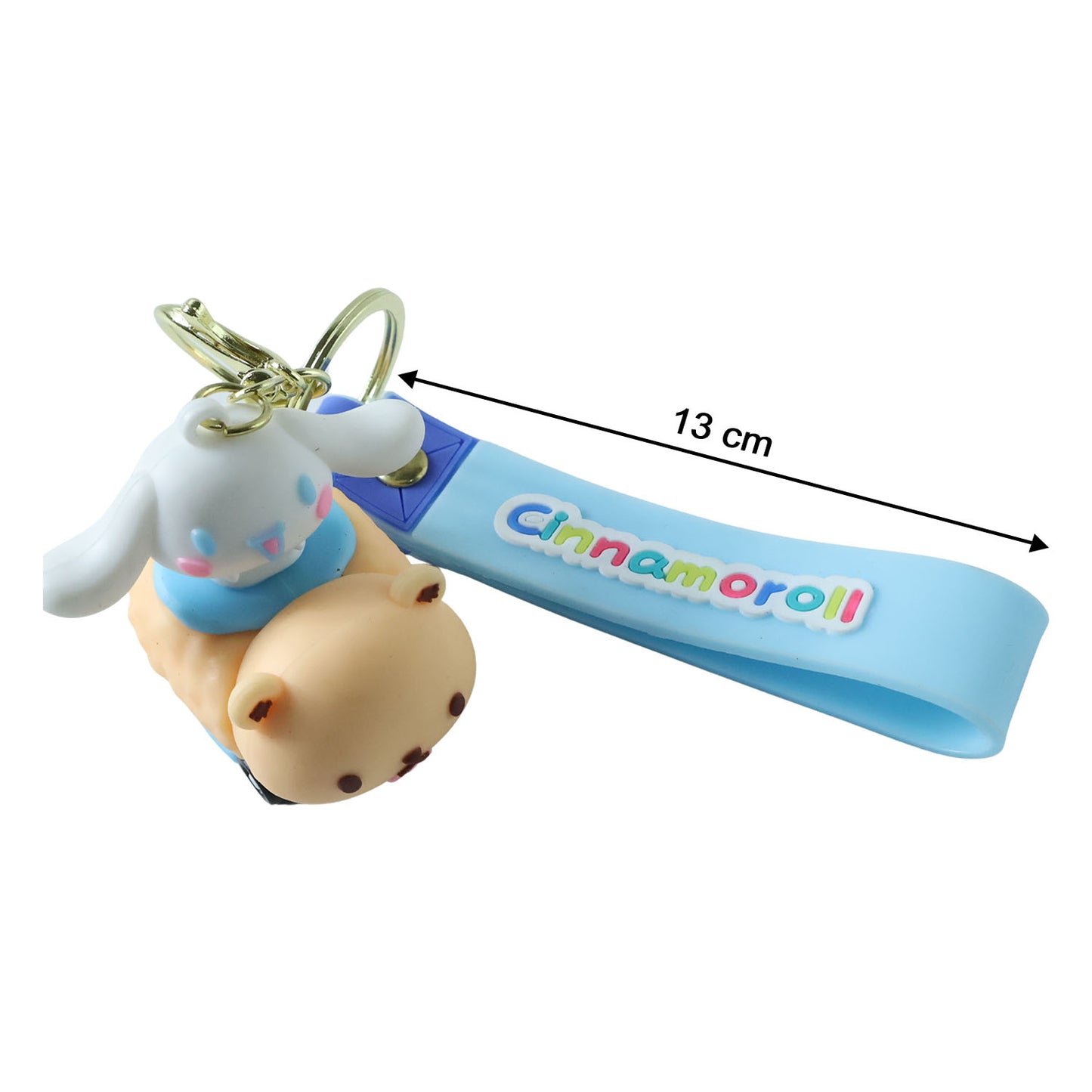 Cute Dog Character Silicone Keychain with Strap - 1 Pc - Happy Price - Image 5