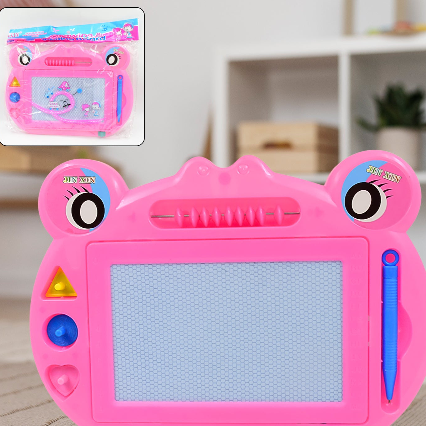 Frog Design Magic Sketch Slate Pad  Board (1 Pc  28  20 Cm) - Happy Price - Image 1