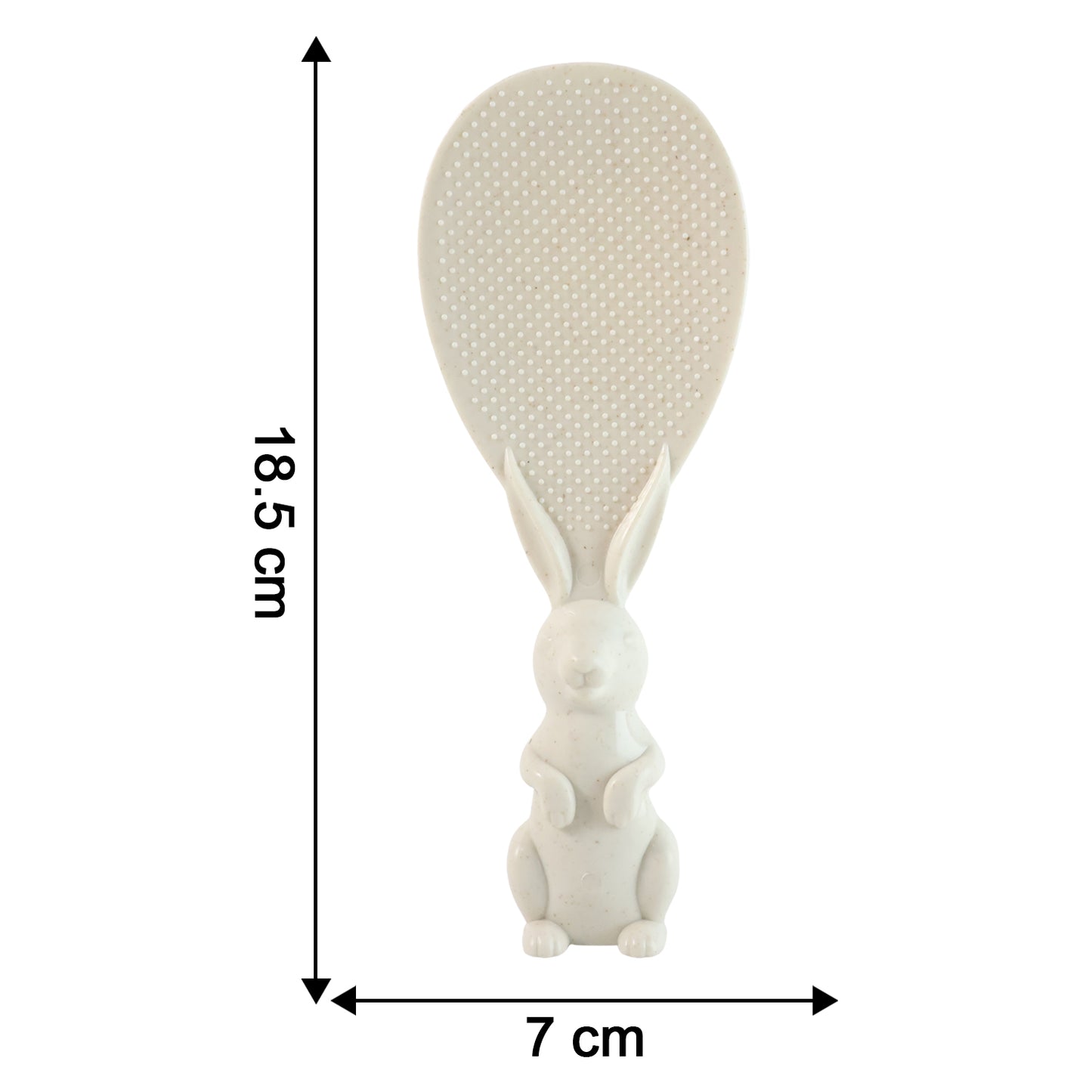 Cute Bunny Rice Serving Spoon - Non-Stick Paddle, Easy Grip Kitchen Utensil (1 Pc) - Happy Price - Image 7
